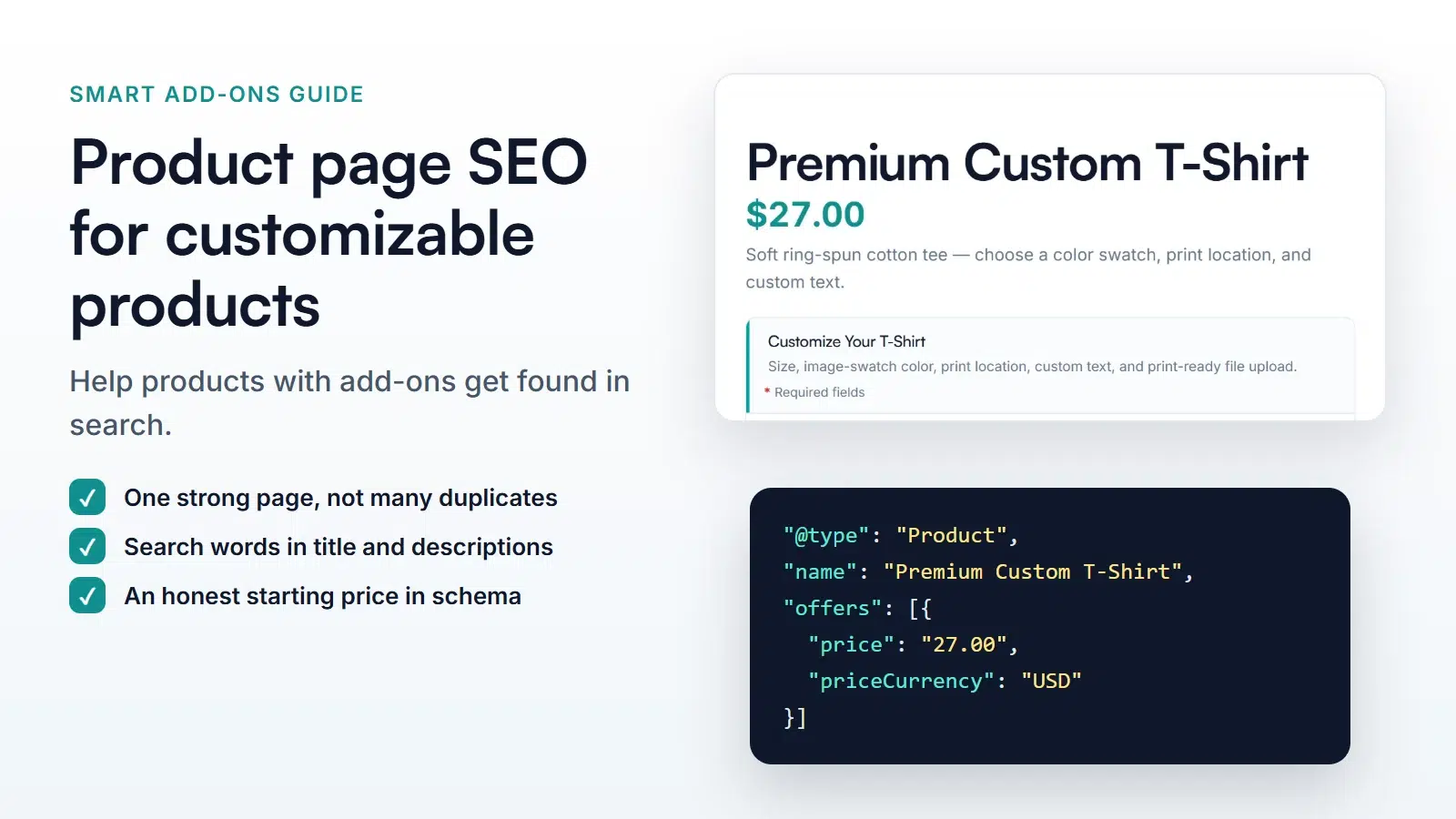 WooCommerce Product Page SEO: How to Rank Products with Add-Ons